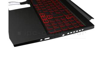 NKI15130NR original Acer keyboard incl. topcase DE (german) black/black with backlight