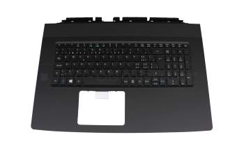 NKI151702L original Acer keyboard incl. topcase SF (swiss-french) black/black with backlight