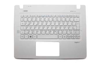 NSK-T72SW 0G original Acer keyboard incl. topcase DE (german) white/white