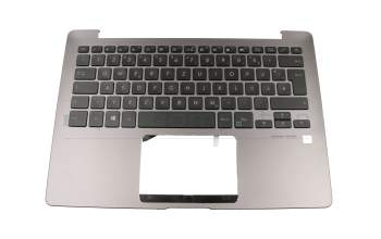 NSK-WN0LN original Asus keyboard incl. topcase DE (german) black/grey with backlight