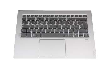 PC4VB-GR original Lenovo keyboard incl. topcase DE (german) grey/silver with backlight