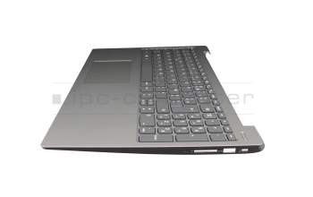 PC5C-FR original Lenovo keyboard incl. topcase FR (french) grey/silver