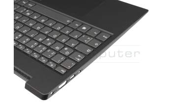 PC5CB-GE original Lenovo keyboard incl. topcase DE (german) dark grey/black with backlight