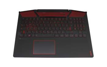 PC5YBG-GR original Lenovo keyboard incl. topcase DE (german) black/black with backlight