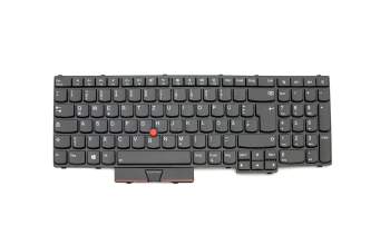 PK131311B13 original Lenovo keyboard DE (german) black/black matte with backlight and mouse-stick