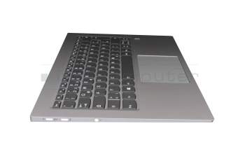 PK1314U2A20 original LCFC keyboard incl. topcase DE (german) grey/silver with backlight