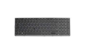 PK131C32A10 Compal keyboard DE (german) black/anthracite with backlight and mouse-stick