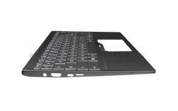 PN095690 original MSI keyboard incl. topcase FR (french) black/black with backlight