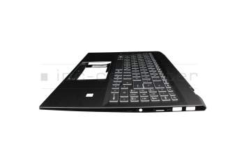 PN144156 original MSI keyboard incl. topcase DE (german) black/black with backlight