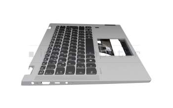 PR4SB-GE original Lenovo keyboard incl. topcase DE (german) dark grey/grey with backlight