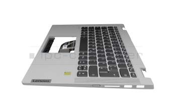 PR4SB-GE original Lenovo keyboard incl. topcase DE (german) dark grey/grey with backlight