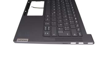 PR4SB original Lenovo keyboard incl. topcase DE (german) grey/grey with backlight