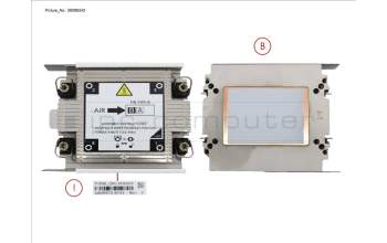 Fujitsu PY-TKCPC93 PERFORMANCE HEATSINK FRONT