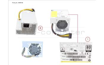 Fujitsu S26113-E643-V50-4 PSU 250W GOLD