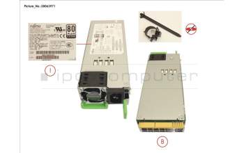 Fujitsu S26113-F630-L10 1600W PLATINUM PSU