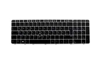 SG-81110-2DA original HP keyboard DE (german) black/silver matt with mouse-stick