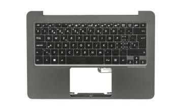 SG-81400-2XA original Asus keyboard incl. topcase SF (swiss-french) black/grey