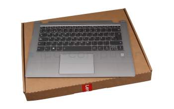 SG-92710-2EA original LiteOn keyboard incl. topcase SP (spanish) grey/silver with backlight