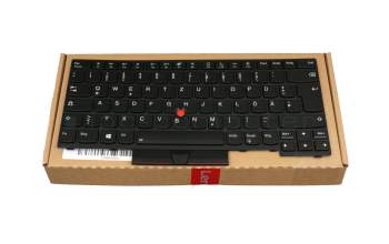 SG-95340-2DA original Lenovo keyboard DE (german) black/black with backlight and mouse-stick