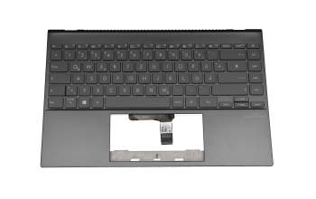 SG-A3900-2DA original Asus keyboard incl. topcase DE (german) grey/black