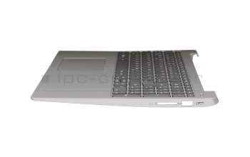 SN20M62778 original Lenovo keyboard incl. topcase DE (german) grey/silver with backlight