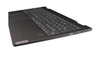 SN20P24159 original Lenovo keyboard incl. topcase DE (german) grey/grey with backlight