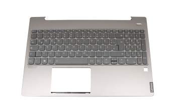 SN20P24159 original Lenovo keyboard incl. topcase DE (german) grey/silver with backlight