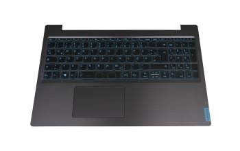 SN20T04695 original Lenovo keyboard incl. topcase DE (german) black/blue/black with backlight