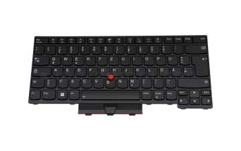 SN20W67591 original Lenovo keyboard DE (german) black/black with backlight and mouse-stick