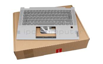 SN20W85253 original Lenovo keyboard incl. topcase DE (german) dark grey/grey with backlight