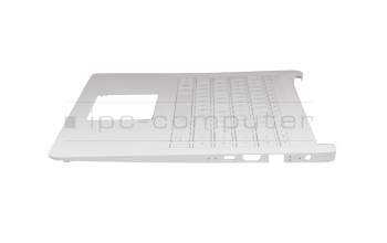 SP5CD8521JDZ original HP keyboard incl. topcase DE (german) white/white