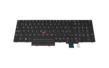 TACNBL-106CH original Lenovo keyboard CH (swiss) black/black with mouse-stick