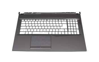 Topcase grey original suitable for MSI GP75 Leopard 9SDK/9SFSK (MS-17E7)