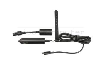 USB Car- / Aircraft-Adapter 65 Watt original for Dell Latitude 12 2in1 (5290)