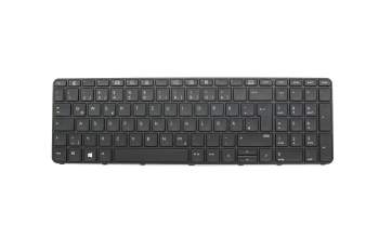 V151646AK1 original HP keyboard DE (german) black/black matte