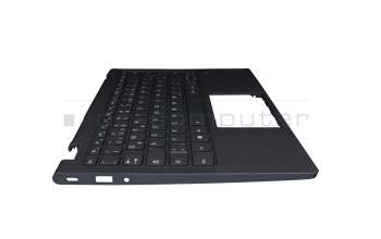 V172320HK1-GR original Lenovo keyboard incl. topcase DE (german) blue/blue with backlight (Abyss Blue)