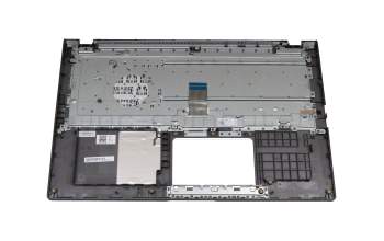 V182546KE1 original Asus keyboard incl. topcase DE (german) black/grey