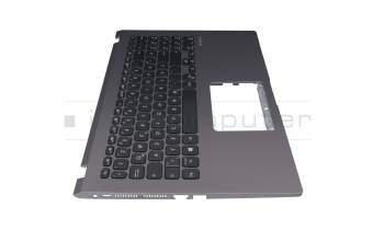 V182546KE1 original Asus keyboard incl. topcase DE (german) black/grey