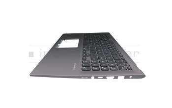 V182562BE1 original Asus keyboard incl. topcase DE (german) black/grey