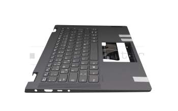 V192320AK1-GR original Sunrex keyboard incl. topcase DE (german) dark grey/grey (platinum grey)