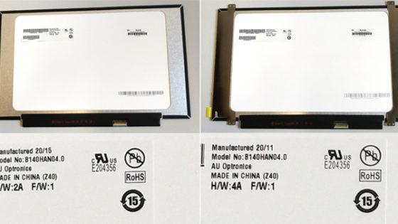 SD10W86613 Ecran PC Portable 15.6″ 1920×1080 Full HD Mat (120Hz)