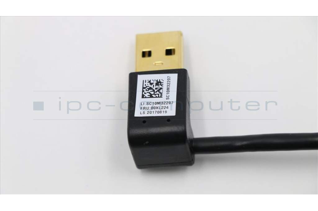 Lenovo 00XL224 CABLE USB A TO USB B 90 degree cable 