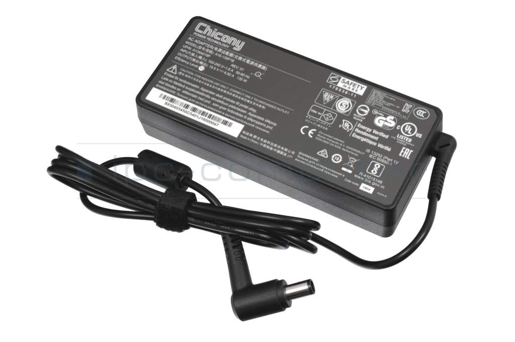 Ac Adapter 135 Watt Original For Msi Gl63 8rc Ms 16p6 Series Battery Power Supply Display Etc Laptop Repair Shop