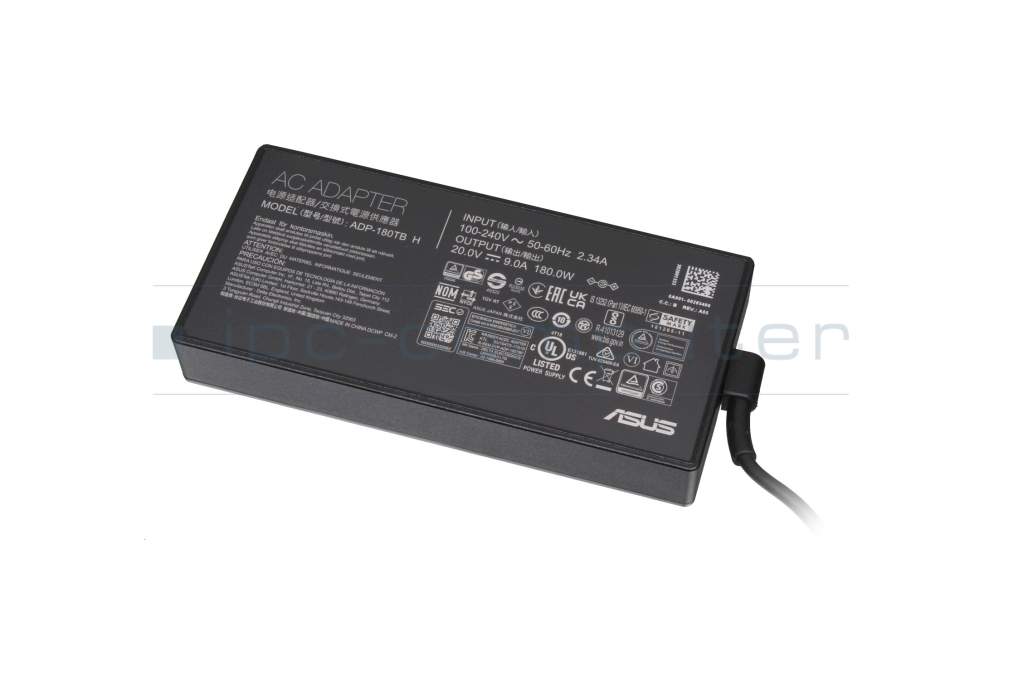 AC-adapter 180 Watt edged original for Asus TUF Gaming F17 FX706HE