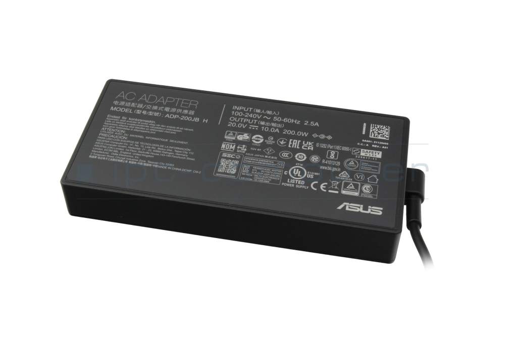 AC-adapter 200 Watt original for Asus ZenBook Pro 16X UX7602ZM 