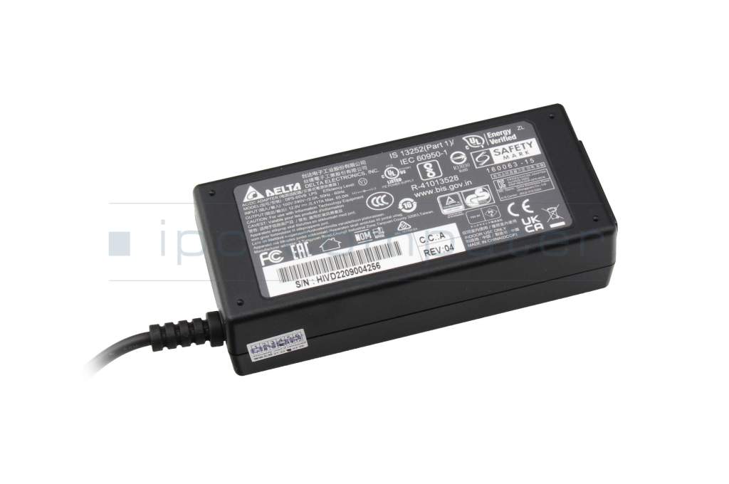 AC-adapter 65 Watt for QNAP TS-230 - sparepartworld.com