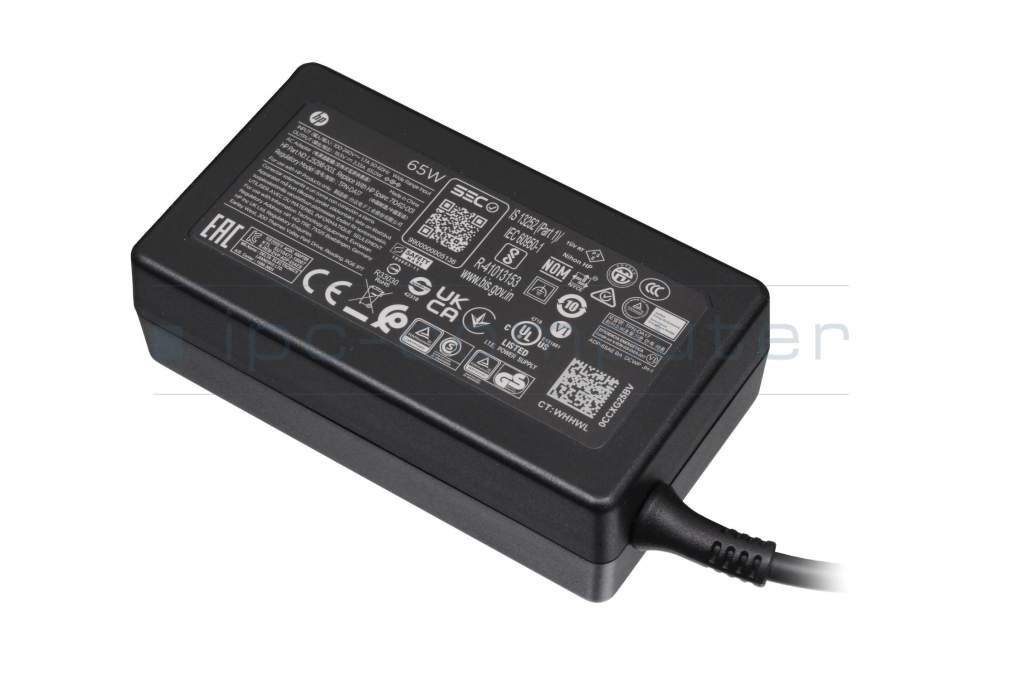 AC-adapter 65 Watt normal with adapter original for HP EliteBook