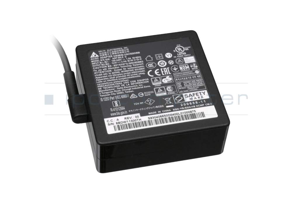 AC-adapter 90 Watt for Asus VivoBook S 14 Flip TN3402QA 