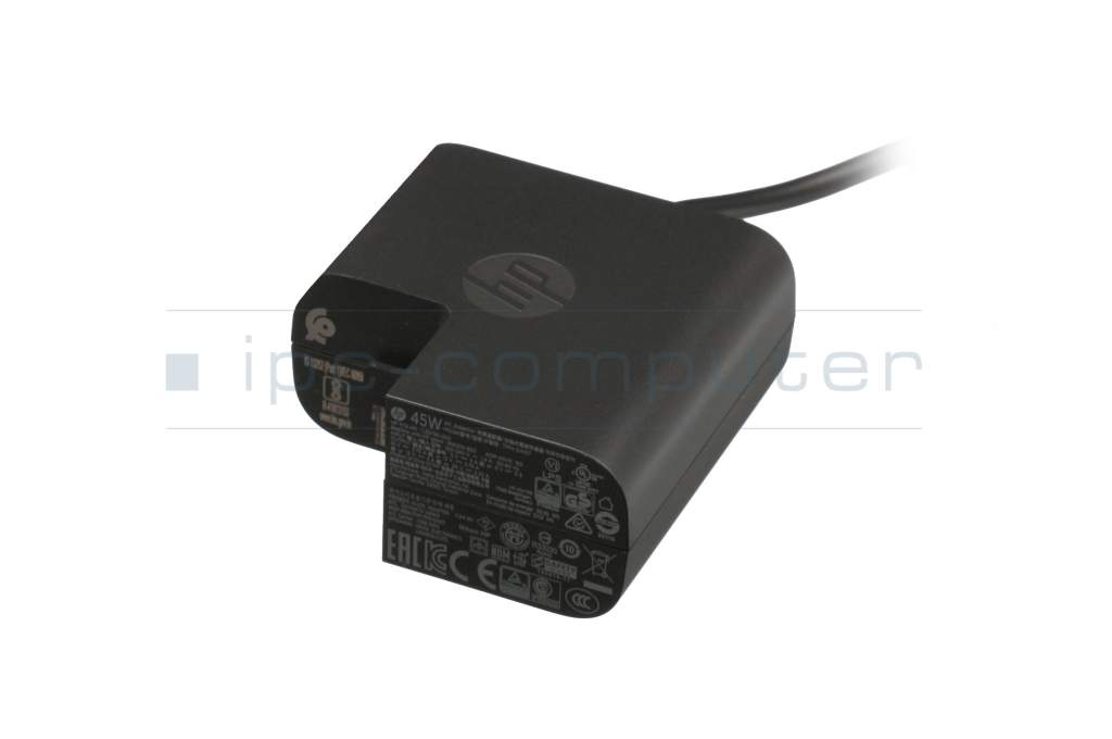 USB-C AC-adapter 45 Watt original for HP 15s-fq3000