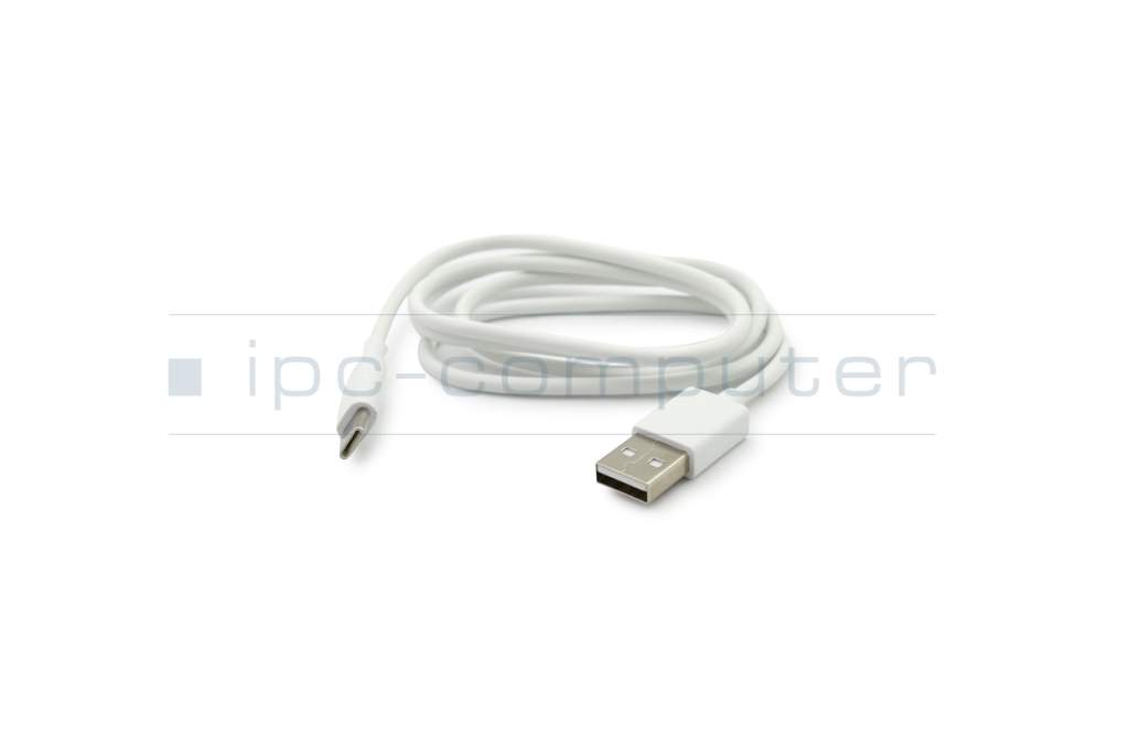 Usb C Data Charging Cable White Original 0 85m Suitable For Asus Zenfone 5 Ze620kl Series Battery Power Supply Display Etc Laptop Repair Shop